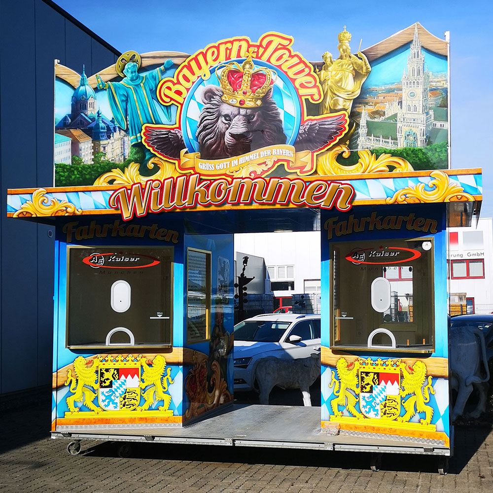 Handbemalt von der Agentur Ek